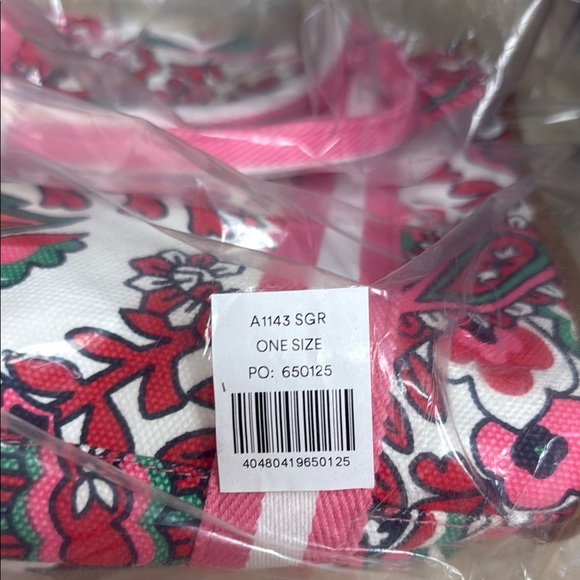 BODEN TILDA CANVAS TOTE IVORY/FANTASTICAL PAISLEY - Picture 7 of 7